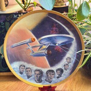 Star Trek USS Enterprise NCC1701 Commemorative Collector Plate